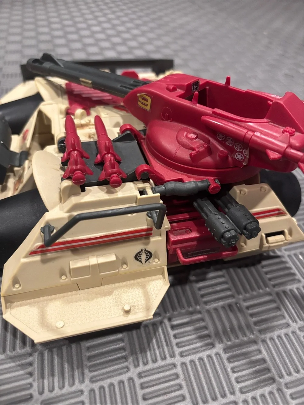 GI Joe Cobra RAGE in Good Condition 1990 Hasbro ARAH